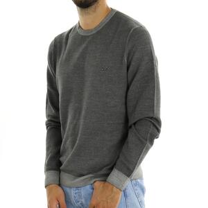 MAGLIA ROUND VINTAGE GRIGIO